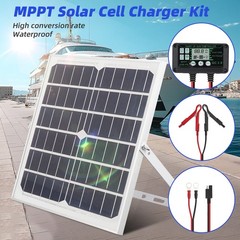 30W 16V Solar Panel For Portable Solar Trickle Charger and Maintainer Power Bank