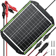 25W 12V Solar Powered Battery Charger Maintainer Smart MPPT Controller