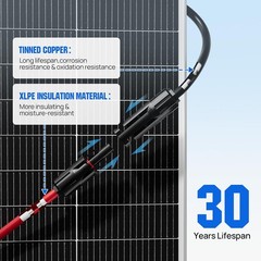 Integrated Solar Connector 2-4 Y Branch Parallel PV Adapter Cable Wire Plug