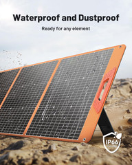 200 Watt Portable Solar Panel for Power Station, 24% High Efficiency Foldable So