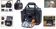 Versatile Jackery Explorer Carry Case – Waterproof and Pocketed for Easy Access