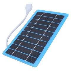5W 5V Solar Panel Monocrystalline Silicon Efficient Charging Lightweight Po SSFA
