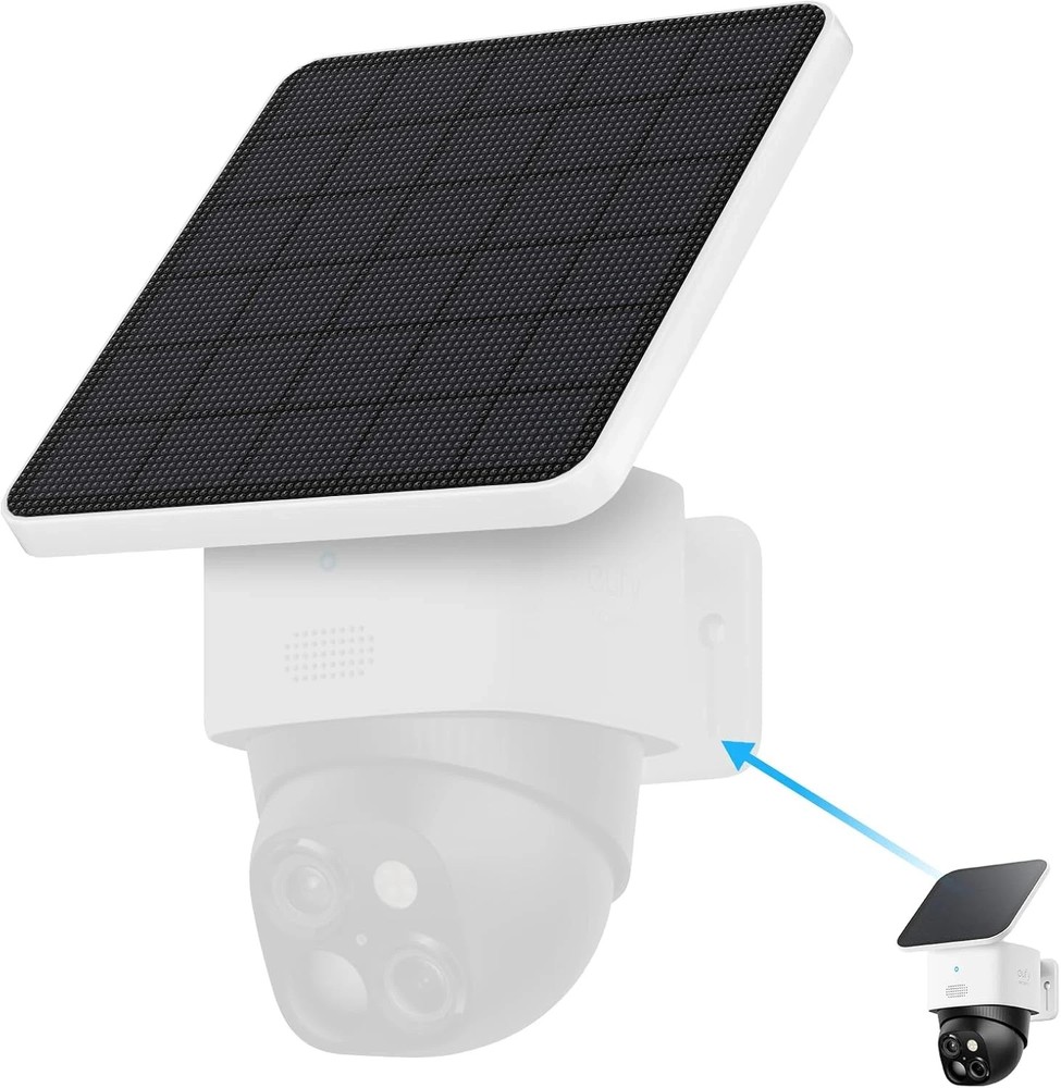 4W Solar Panel Compatible with Eufy Security Solocam S340,Replace the Original