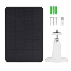 ALLEK 4W 5V Solar Panel for Garden Outdoor Camera Emergency Light Battery Charge