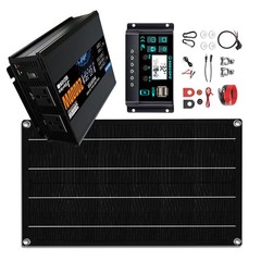 20000W Solar Power Inverter Kit | 800W Panel + Controller | 12V/24V to 110V/220V