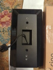 OEM Ring Solar Charger for Battery Doorbells USB-C Black Model 6GFYA2