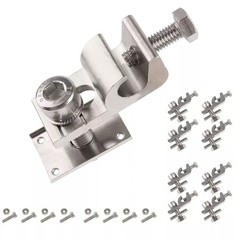 Solar Panel Photovoltaic Bolt-On Coupling Earthing Ground Lug Cable Clamp 8Sets