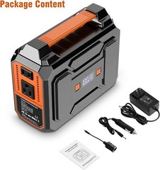 100W/110V External Battery Power Pack 39600mAh Portable Power Bank with LED new
