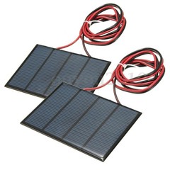2* Solar Panel Cell Module Epoxy Charger For Charging Cellphones DC Batteries s
