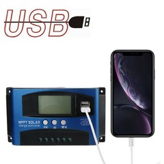 🚀Solar Panel Regulator MPPT Dual USB 12V-24V Auto Focus Charge Controller 30A