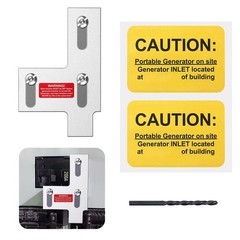 Generator Interlock Kit Compatible with Siemens or Murray 200 Amp Panel, 1 1/…