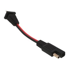 2 Pack Durable Sae Extension Cable for Car Solar Panel Multi Color 14Awg