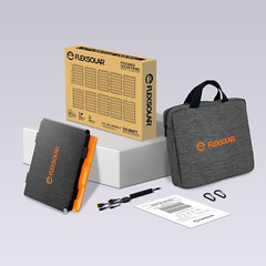 100W Portable Solar Panel – Waterproof Charger for Camping & Emergency Use