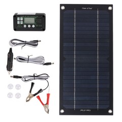 15W Solar Panel Kit 12V 600W 100A MPPT Battery Charge Controller for RV Outdoor
