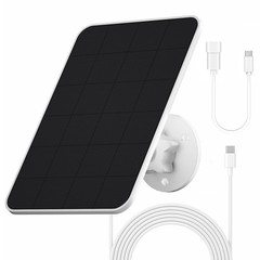 Solar Panel for eufy Camera,Security Camera,5V 4W Solar Panel for eufyCam 2/2