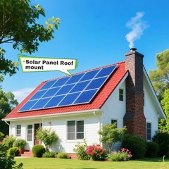 2 Sets (4 Pack) 45inch Adjustable Solar Panel Tilt Mount Brackets with Foldable