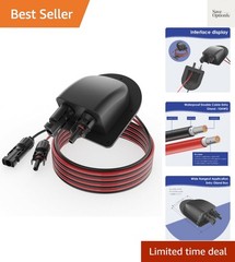 Waterproof Solar Cable Gland Entry Housing Solar Junction Box Fit for roof Pa…