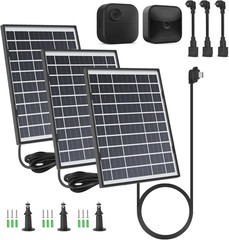 3 Pack 7W Solar Panel Compatible with Blink Outdoor 4 (4Th Gen)/ (3Rd Gen) XT3 a