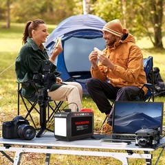 Marbero 200W Portable Power Station 148Wh Camping Solar Generator Lapt