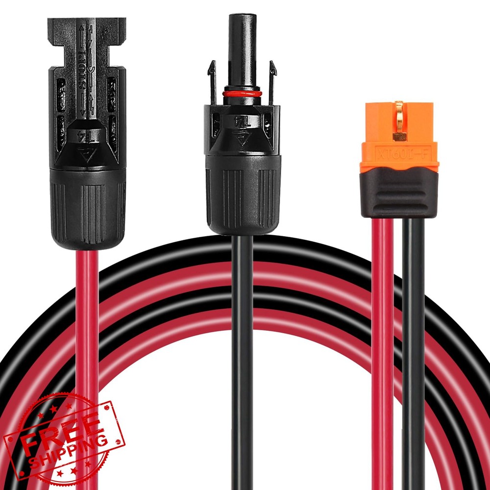 MOOKEERF Solar to XT60i Cable 5FT