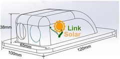 Dual Cable Entry Gland – Weather-resistant ABS for Solar Projects 2mm² to 6mm²