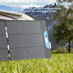 110W Portable Solar Panel Power Station N-Type Foldable Solar Charger 23.5% High