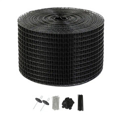 8 In. X 100 Ft. Solar Panel Bird Guard Critter Roll Kit with 70 Fasteners Rust-P