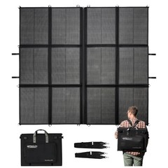 440W Foldable Solar Panel 2x220W Portable 25% Efficient