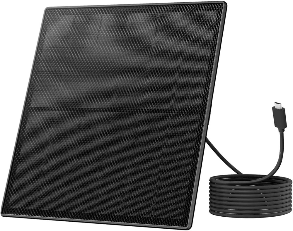 Birdfy 5W Solar Panel for Smart Bird Feeder Camera Type C Charger for Birdfy