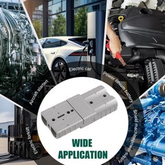 MOOKEERF 20PCS 50A Battery Quick Connect/Disconnect Kit 10-12 AWG,50 Amp 600V…
