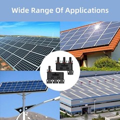 1500V Waterproof Solar Branch Connector 3 to 1 Y Connector FMM MFF Solar