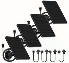 4-Pack Solar Panel for Blink Outdoor XT2/XT3/4 Camera w/Mount & 13.1ft