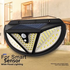 Energy Efficient Solar Sensor Light for Outdoor Wall Garden Pathway Setup