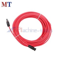 Red + Black With M4 Connector Solar Panel Wire Weatherproof Cable 20M 4mm²