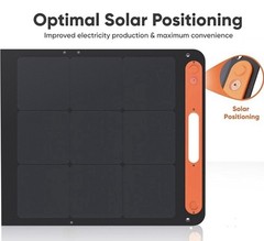 Jackery SolarSaga 200W Bifacial Portable Foldable Solar Panel IP68 Waterproof