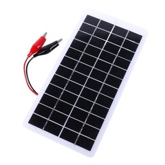 12V Solar Power Charger Polysilicon Solar Charger Plate Portable for Lamp Pump