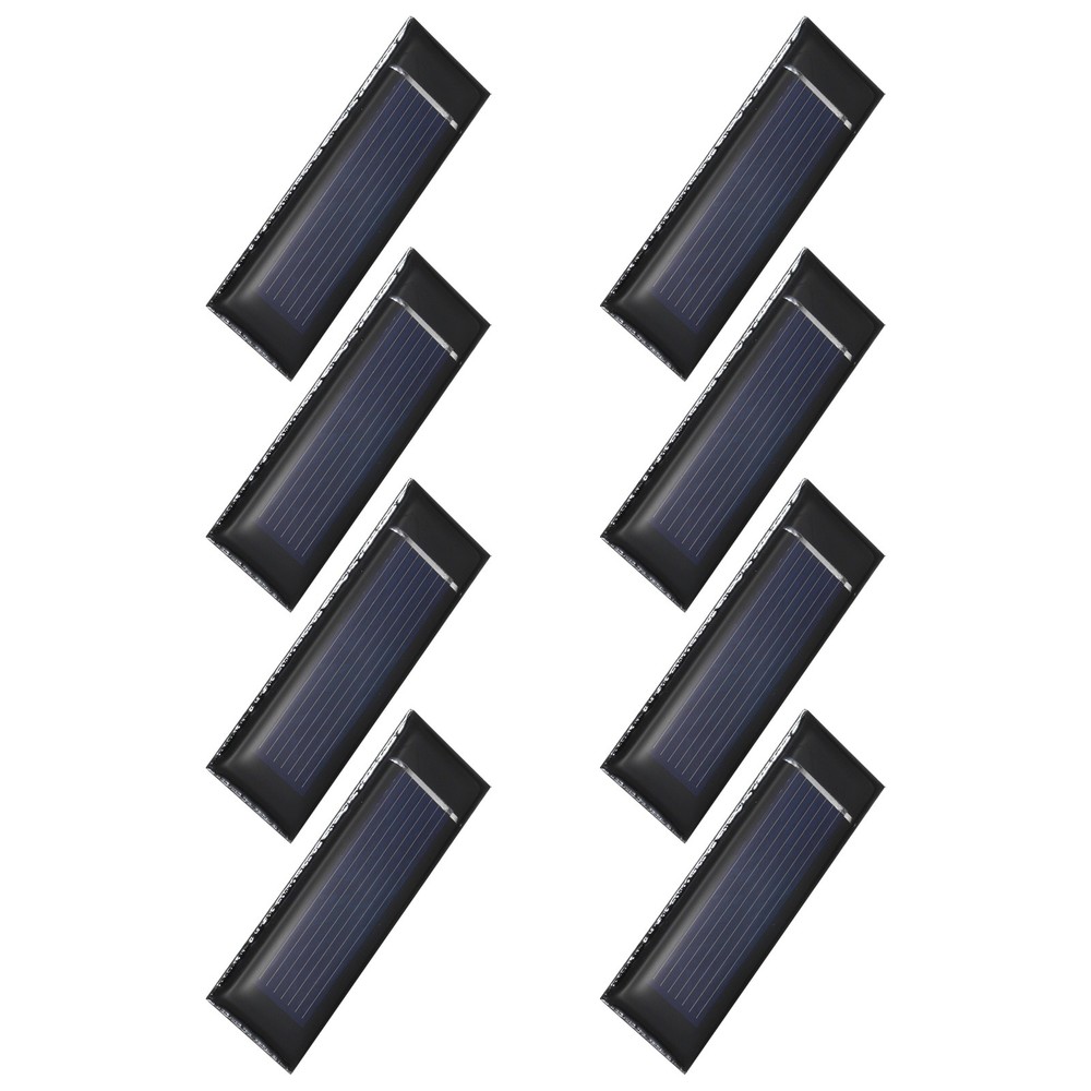 8PCS – 0.5V 0.08W 0.16A Mini Solar Panels Small Solar Photovoltaic Power Cells