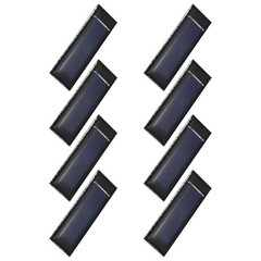 8PCS – 0.5V 0.08W 0.16A Mini Solar Panels Small Solar Photovoltaic Power Cells