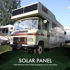 Flexible Solar Panel Kit Portable Boat RV Camping Power Battery Charge 300W 12V