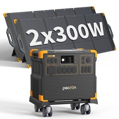 PECRON Portable Power Station E3800LFP 3840Wh LiFePO4 Expandable for Backup