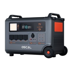 Blackview OSCAL PowerMax 6000W Power Station 7200Wh LFP + BP3600 Extra Battery