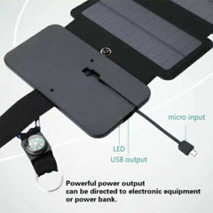 100W USB Folding Solar Panel Trickle Charge Battery Charger Camping Hiking