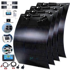 200W 400W Watt Mono Solar Panel Kit 12V Battery Charger RV Home Off-Grid Camping