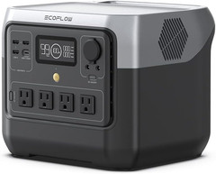 Portable Power Station RIVER Pro, 768Wh Lifepo4 Battery, 70 Min Fast Charging,