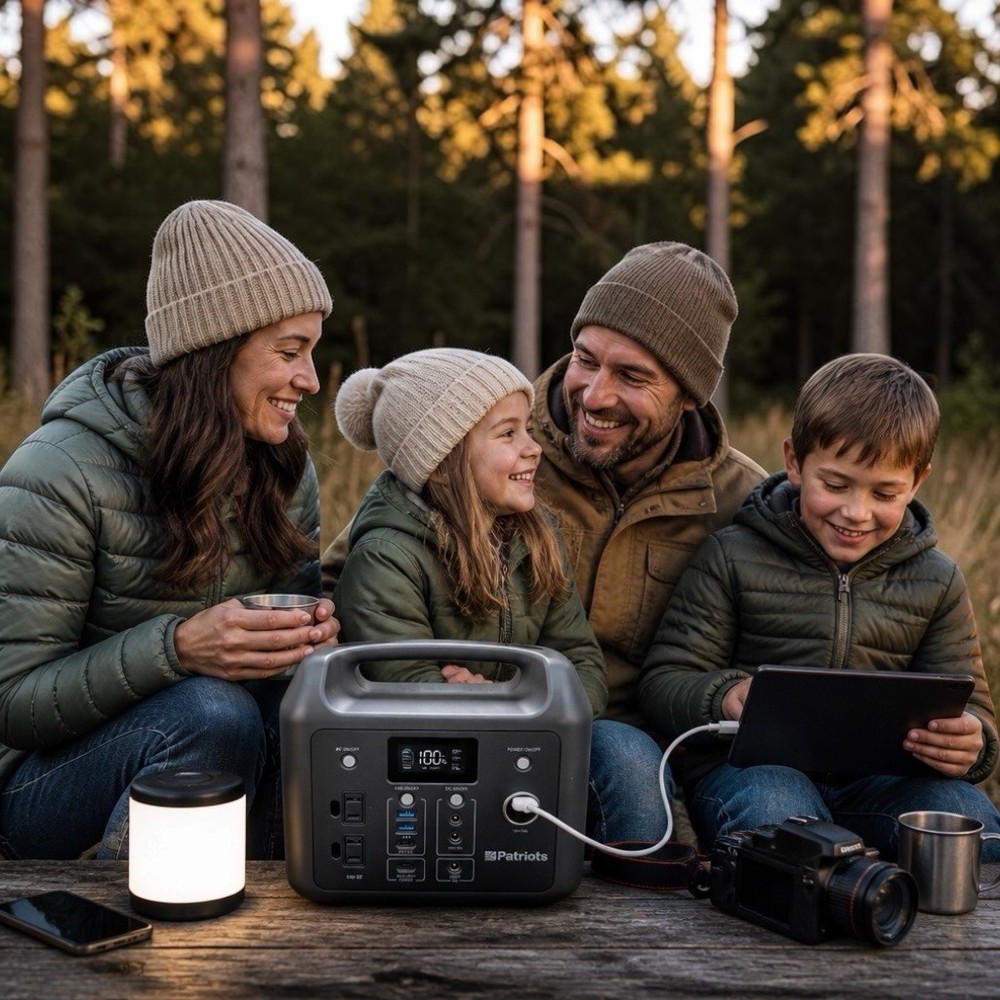 4Patriot Power Sidekick D320-299WH Power Bank Generator (without Solar Panel)