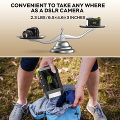 MARBERO Portable Power Station 88Wh 120W Peak for Home Backup Outdoor RV