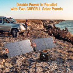 Durable Portable Solar Charger with Smart Chip – Perfect for Outdoor Adventures
