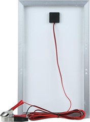 30W 12V Solar Battery Charger & Maintainer, Waterproof Trickle Charging Kit