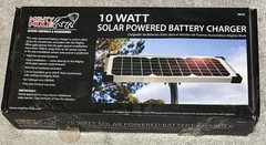 Genuine Mighty Mule Solar Panel Gate Opener FM123 10 Watt Solar Panel – Unused
