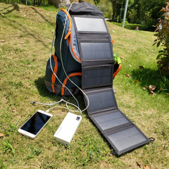 Foldable Solar Panels Cell 5V 20-40W Portable Outdoor USB Output Battery Charger